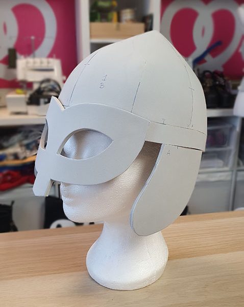 Viking helmet pattern