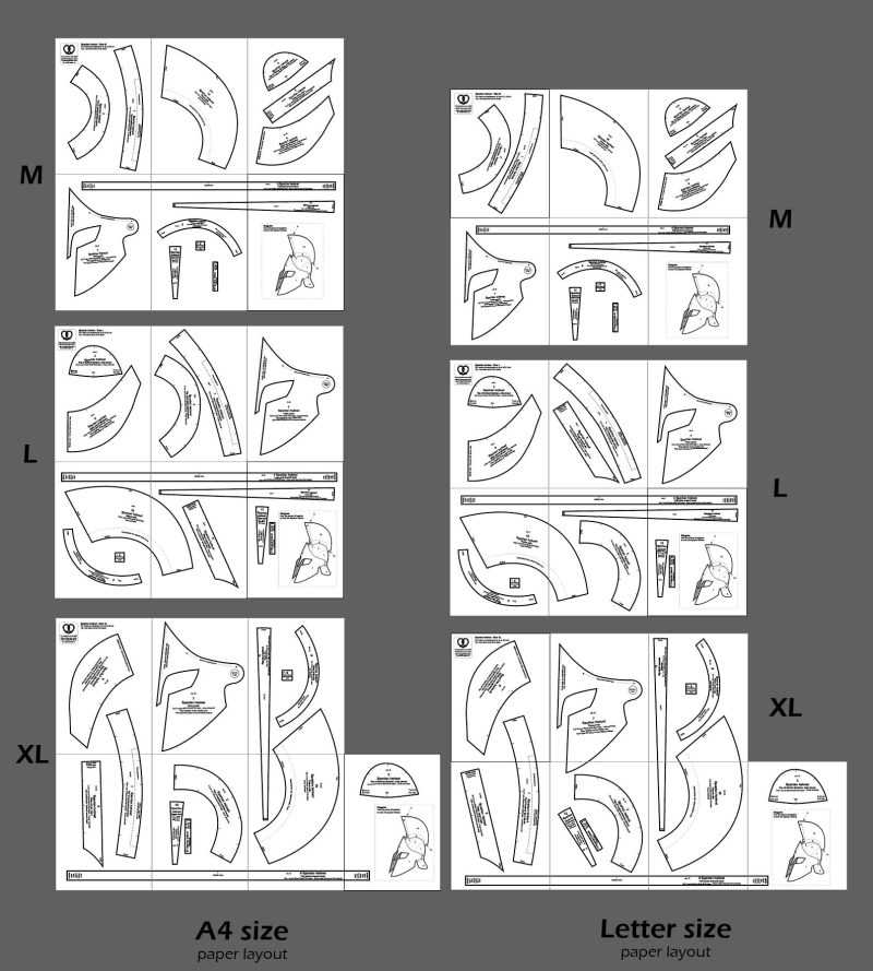 Spartan helmet pattern - Image 3