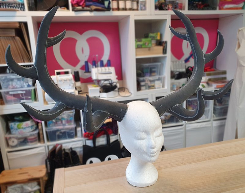 Foam antlers pattern collection - 7 patterns and Instruction Ebook - Image 5