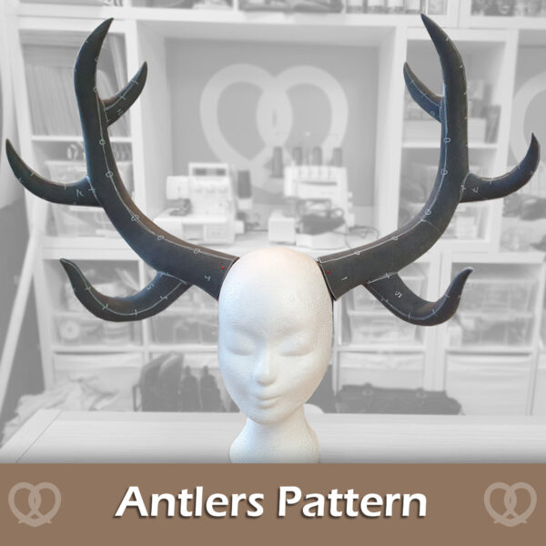 Deer antlers pattern