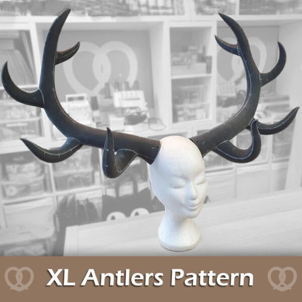 Deer antlers XL pattern