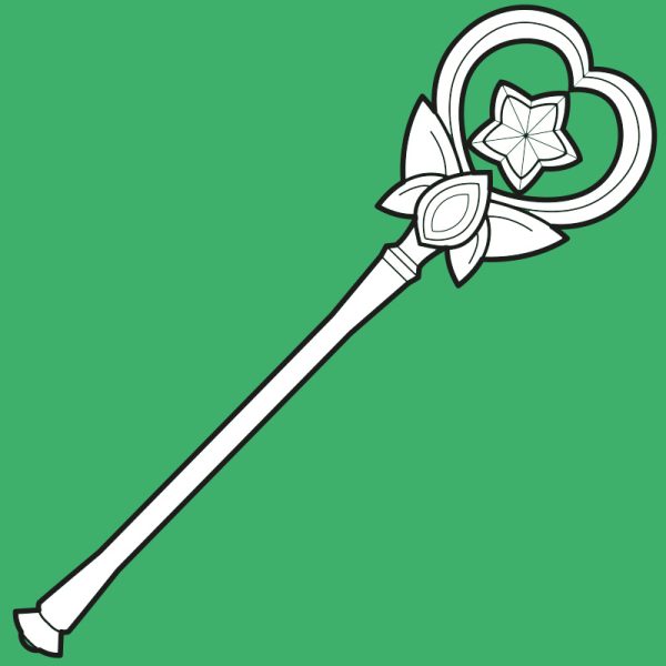 Starguardian Lulu prop staff template