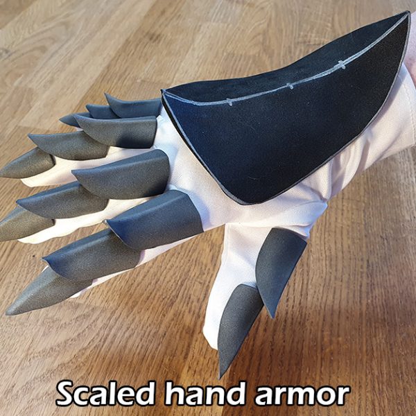Hand armor (claws and gauntlets) pattern collection – 5 patterns