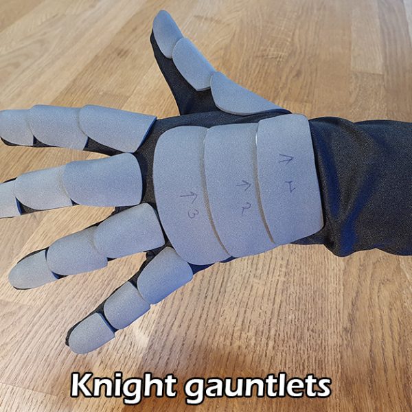 Knight Hand armor pattern