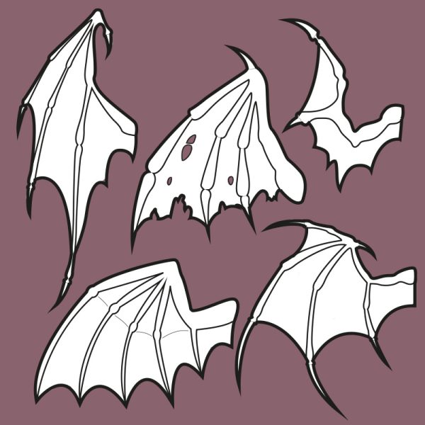 bat wings