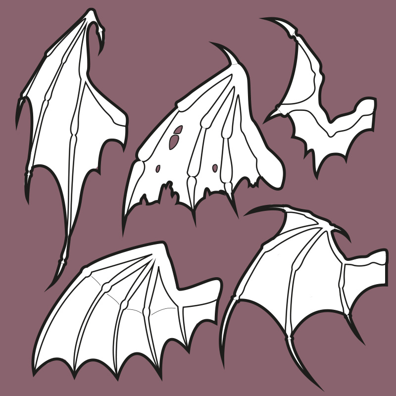 Dragon Wing Template