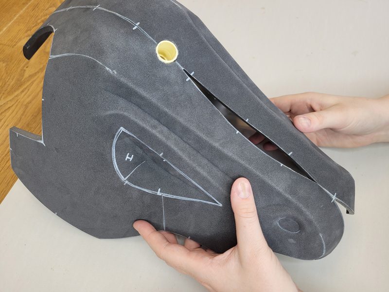 Unicorn head prop pattern and tutorial - Image 13