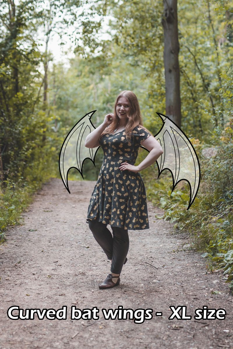Bat wings template collection - 5 wing shapes - Image 7