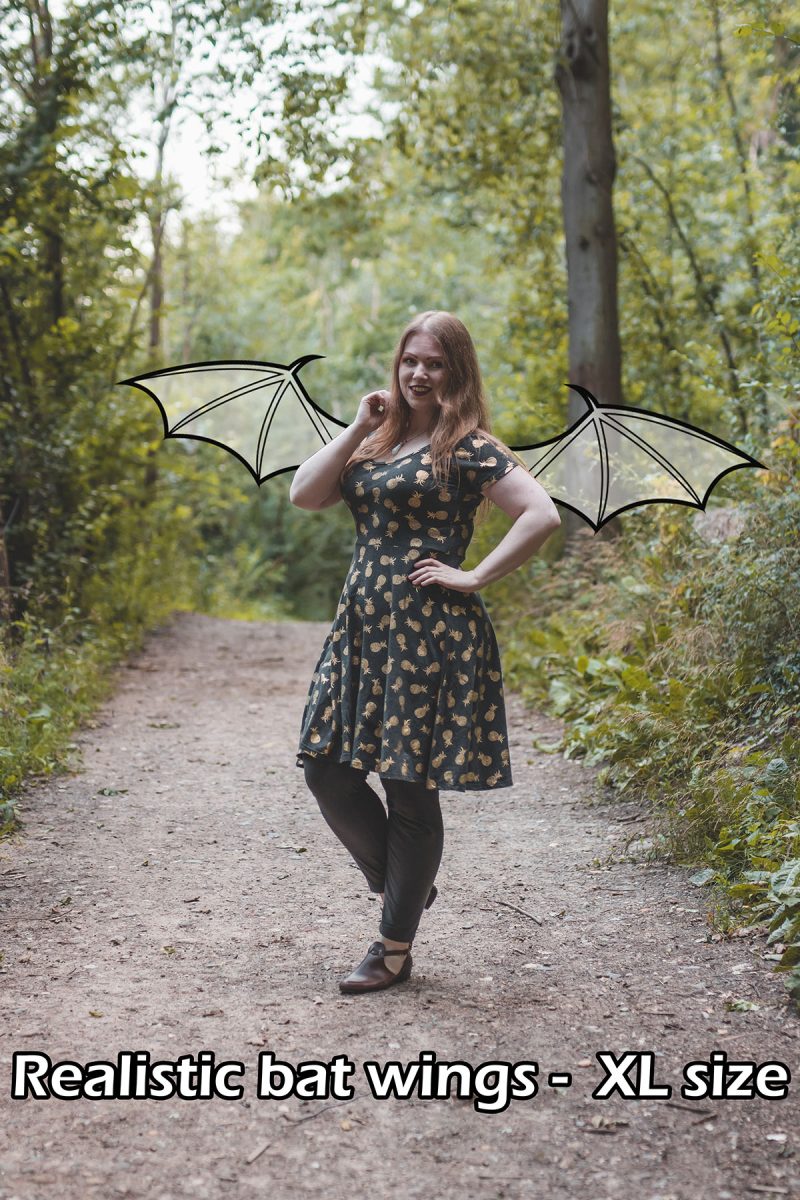 Bat wings template collection - 5 wing shapes - Image 2