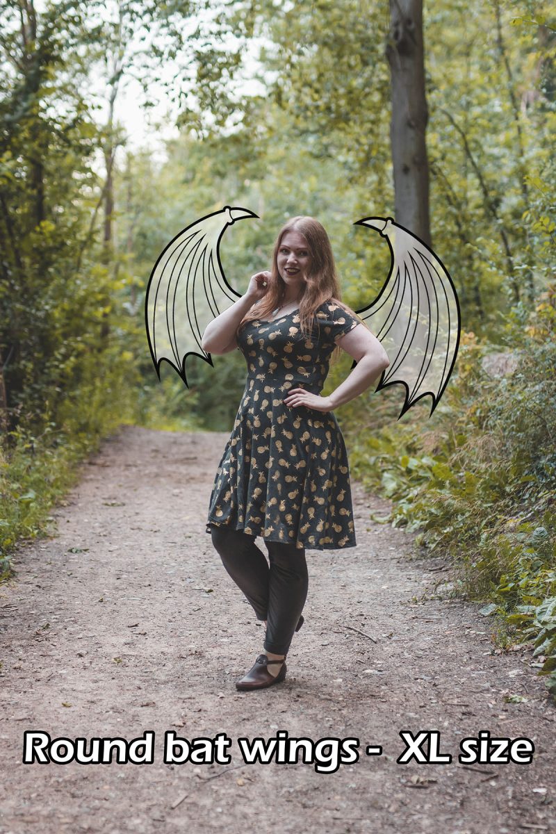 Bat wings template collection - 5 wing shapes - Image 6