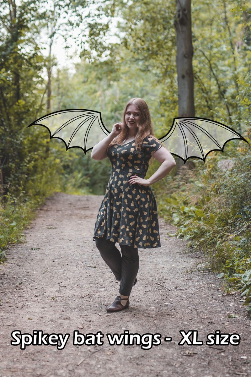 Bat wings template collection - 5 wing shapes - Image 4