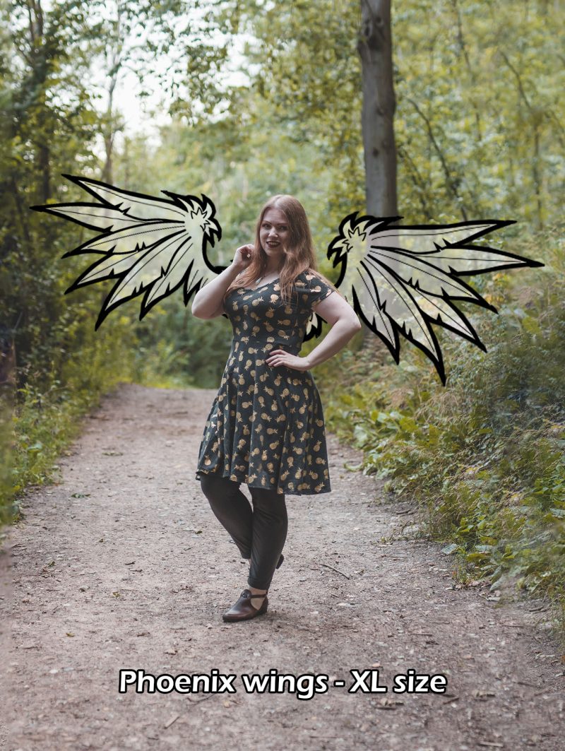 Epic feathered wings template collection - 5 wing shapes - Image 4
