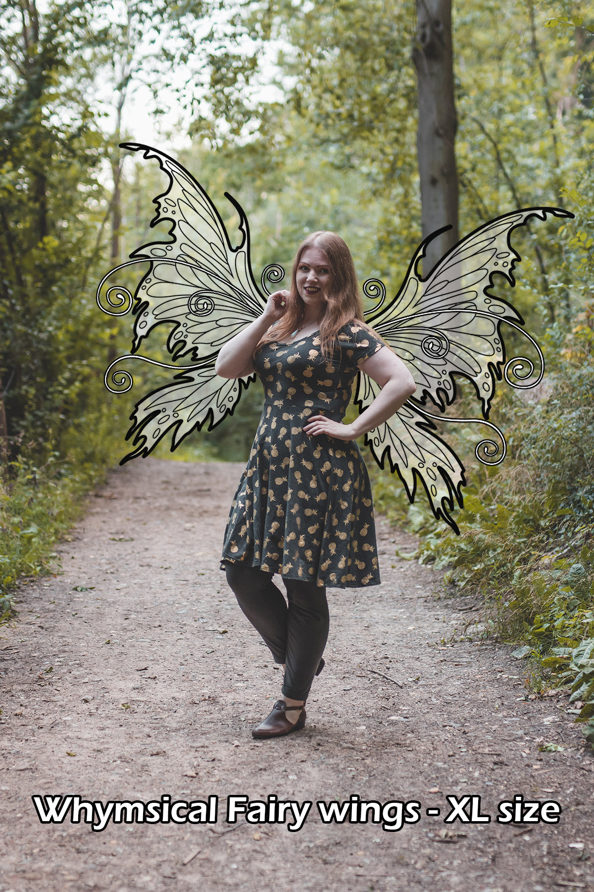 Fairy wings template collection - 5 wing shapes - Pretzl Cosplay