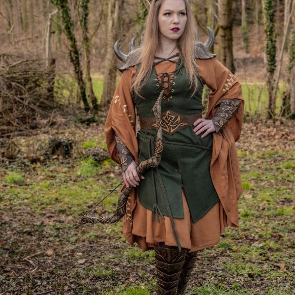 Woodelf lace up tunic sewing pattern