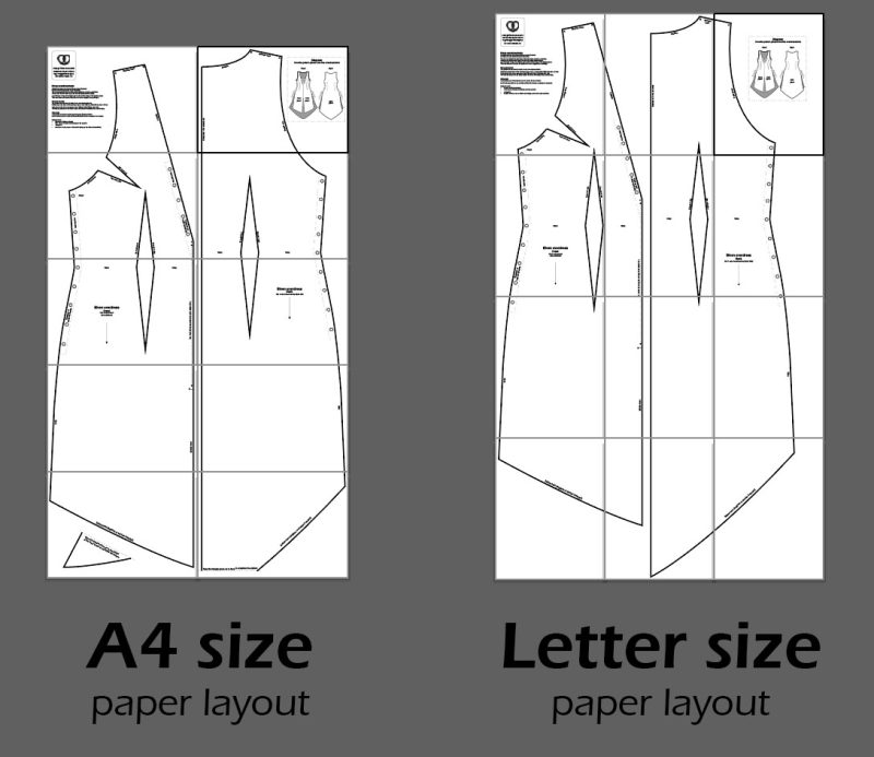 Woodelf lace up tunic sewing pattern - Image 2
