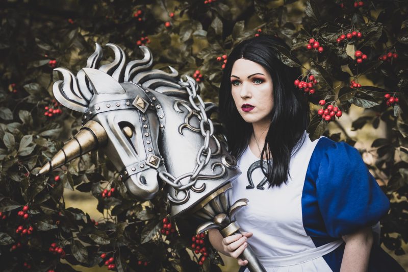 Alice signed cosplay print