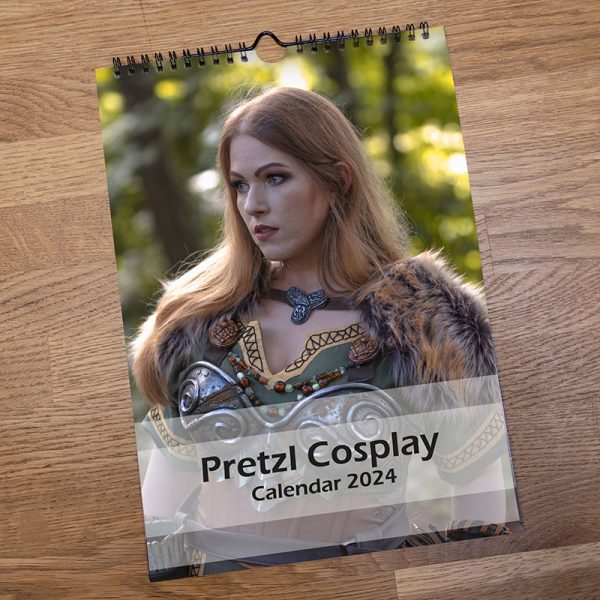 Pretzl Cosplay calendar 2024