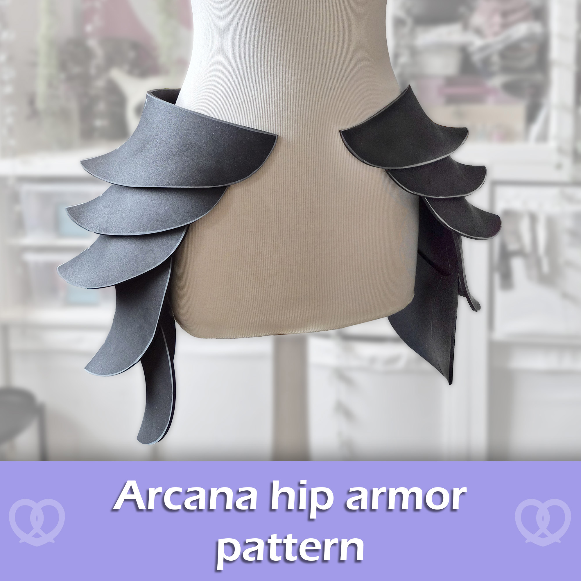 Hip armor pattern collection - 8 patterns - Image 12