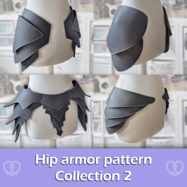 Hip armor pattern collection part two – 4 patterns