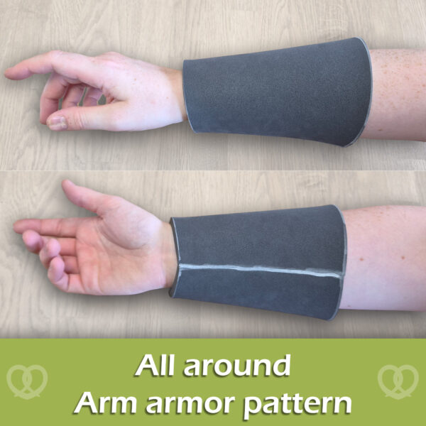 All around arm armor pattern