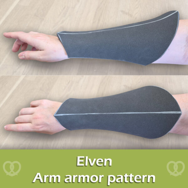 Elven arm armor pattern