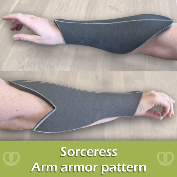 Sorceress arm armor pattern