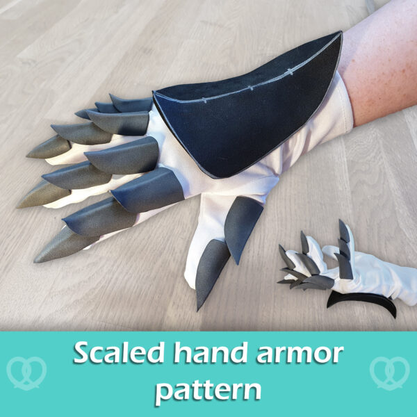 Scaled Hand armor pattern
