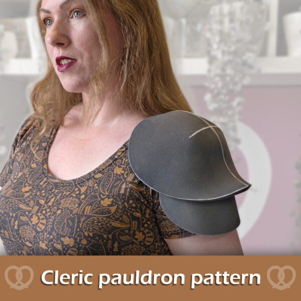 Cleric shoulder armor pattern