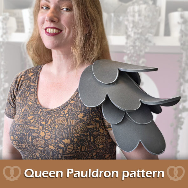 Queen shoulder armor pattern