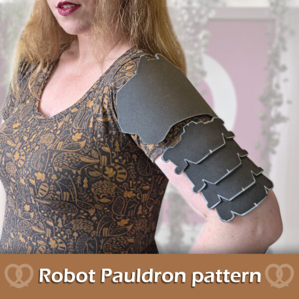 Robot shoulder armor pattern
