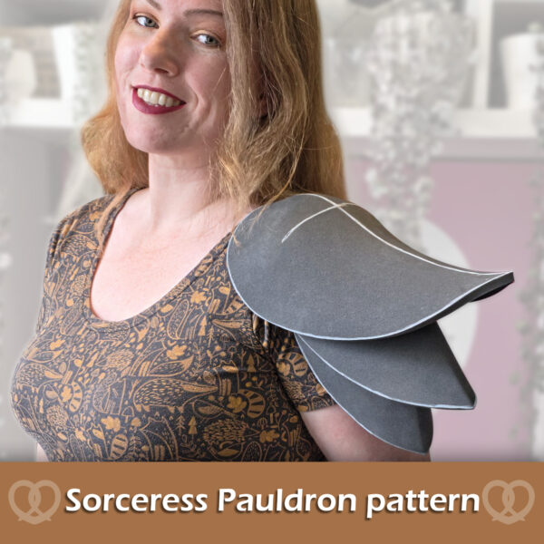 Sorceress shoulder armor pattern